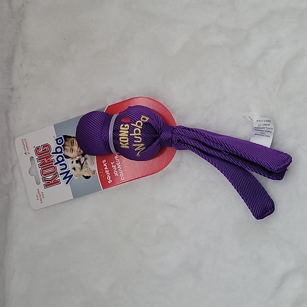 KONG Wubba Dog Toy Purple Small